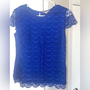 Blue banana republic top
